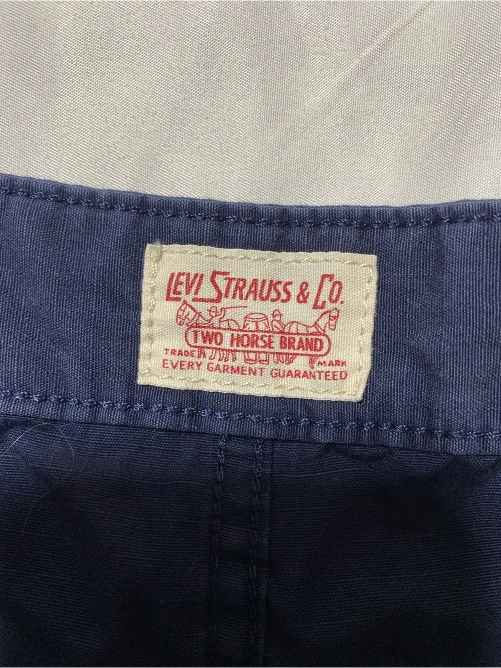 Levi's Navy Blue Cargo Shorts size 48